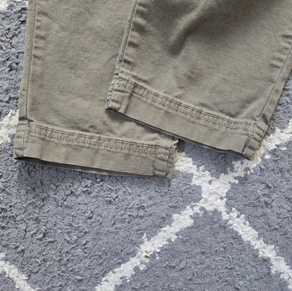 Marine Layer Maya Slim Straight Utility Pant In Olive 4 - Picture 10 of 13